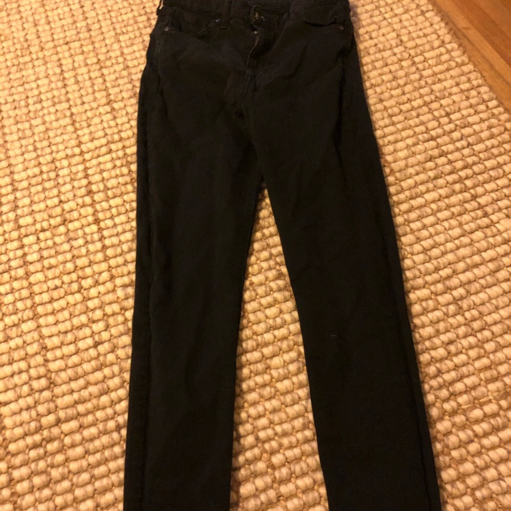 Topshop Jamie black jeans